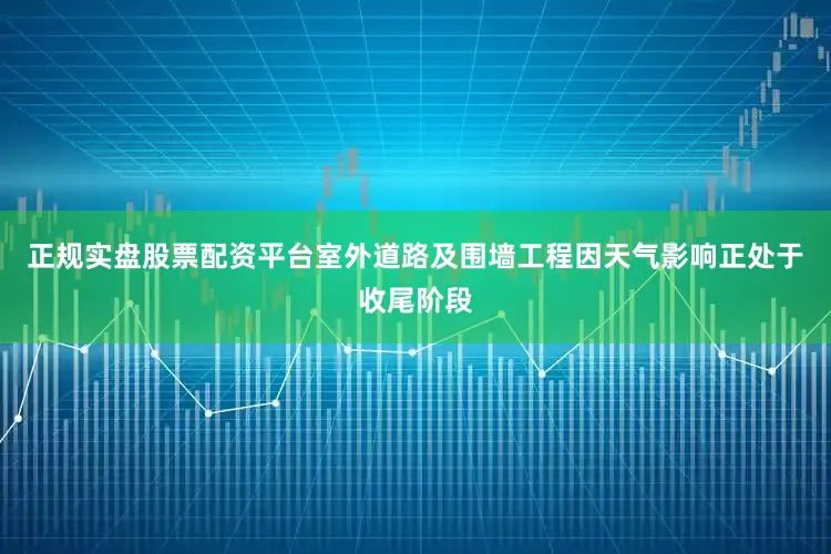 正规实盘股票配资平台室外道路及围墙工程因天气影响正处于收尾阶段